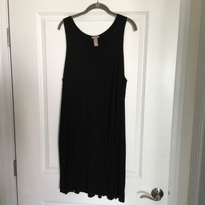H&M Black Jersey knit dress XL